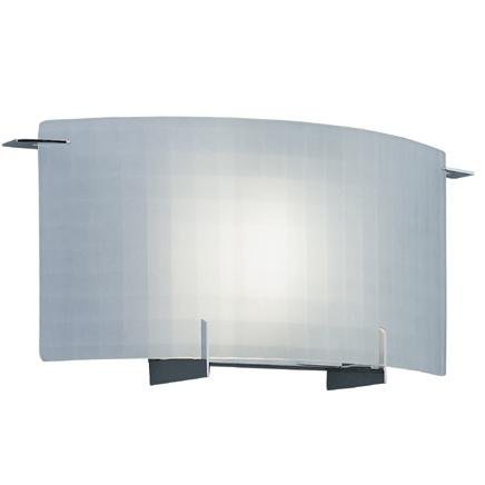 Interior Bath / Vanity / Wall Sconce in Chrome with Frosted