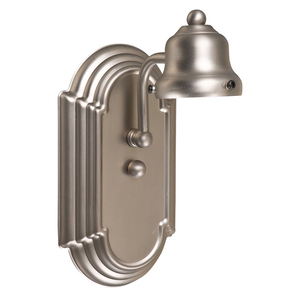 Racetrack 1 Light Wall Sconce in Brushed Satin Nickel