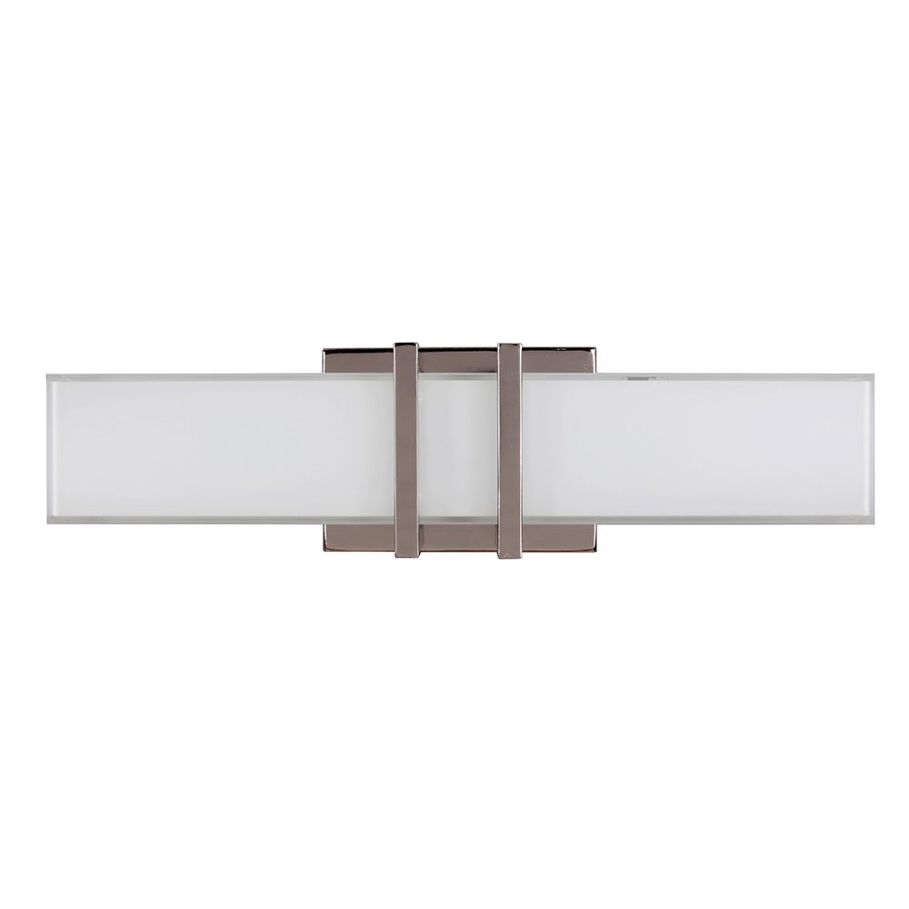 LED Wall Sconce in Polished Nickel
