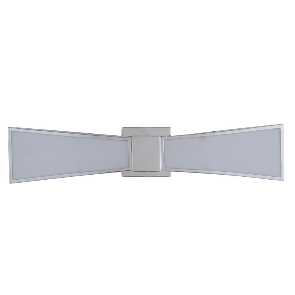 2 Light LED Wall Sconce in Chrome