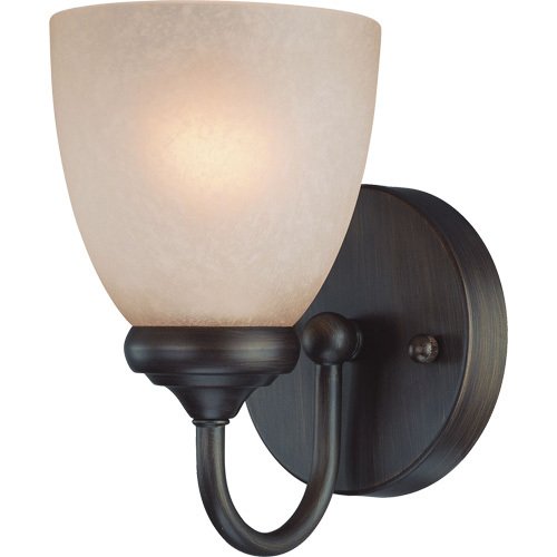 Single Wall Sconce in Bronze