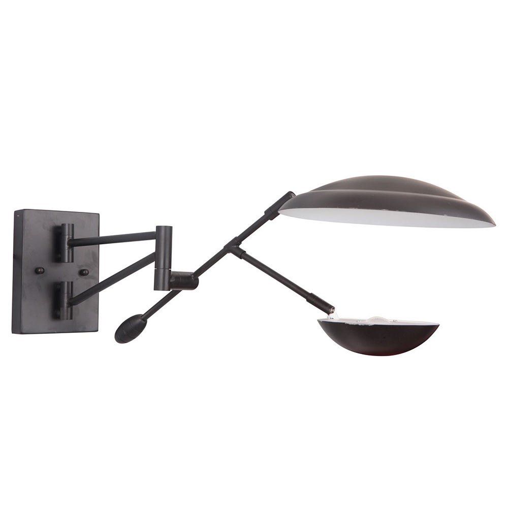 1 Arm LED Wall Sconce in Flat Black