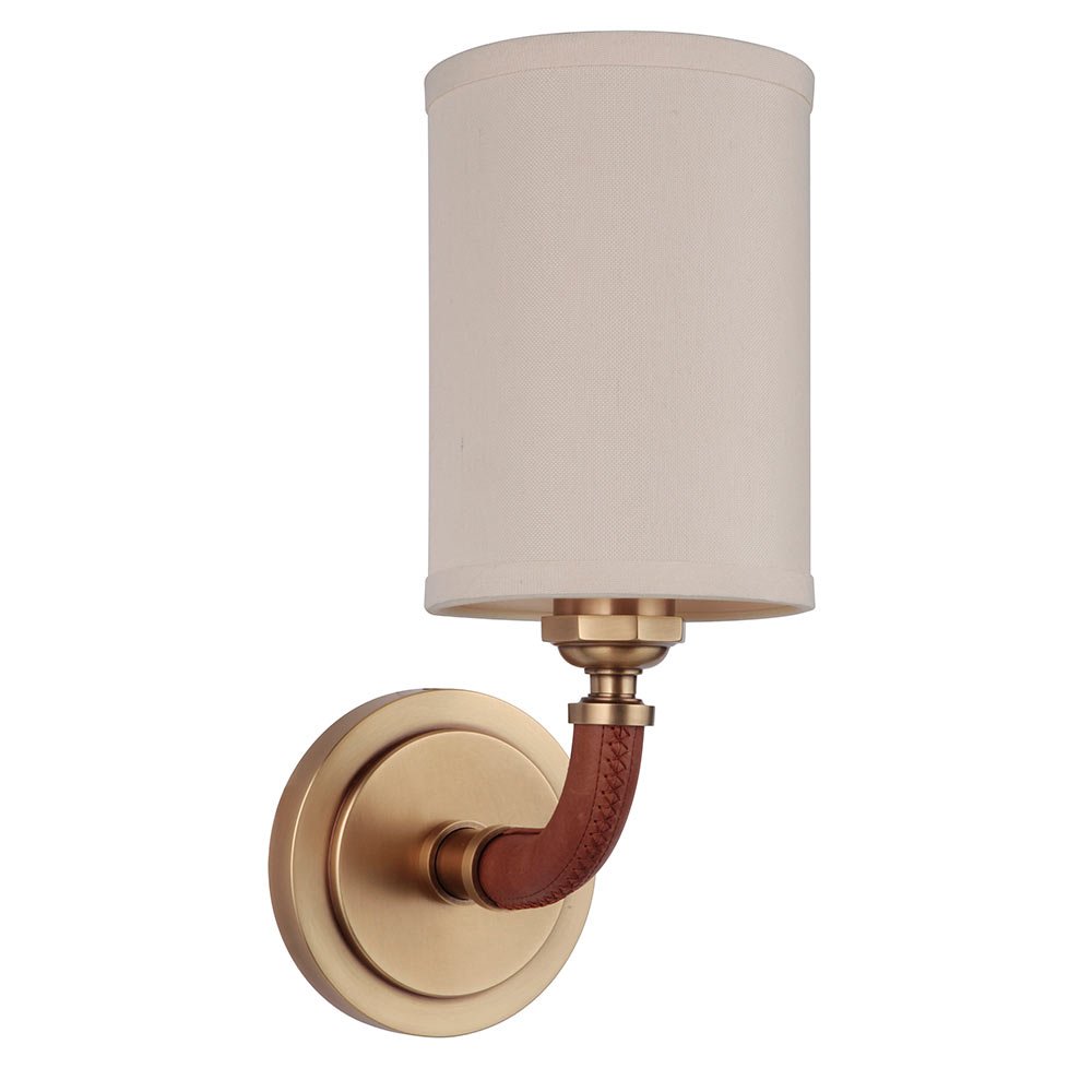 1 Light Wall Sconce in Vintage Brass