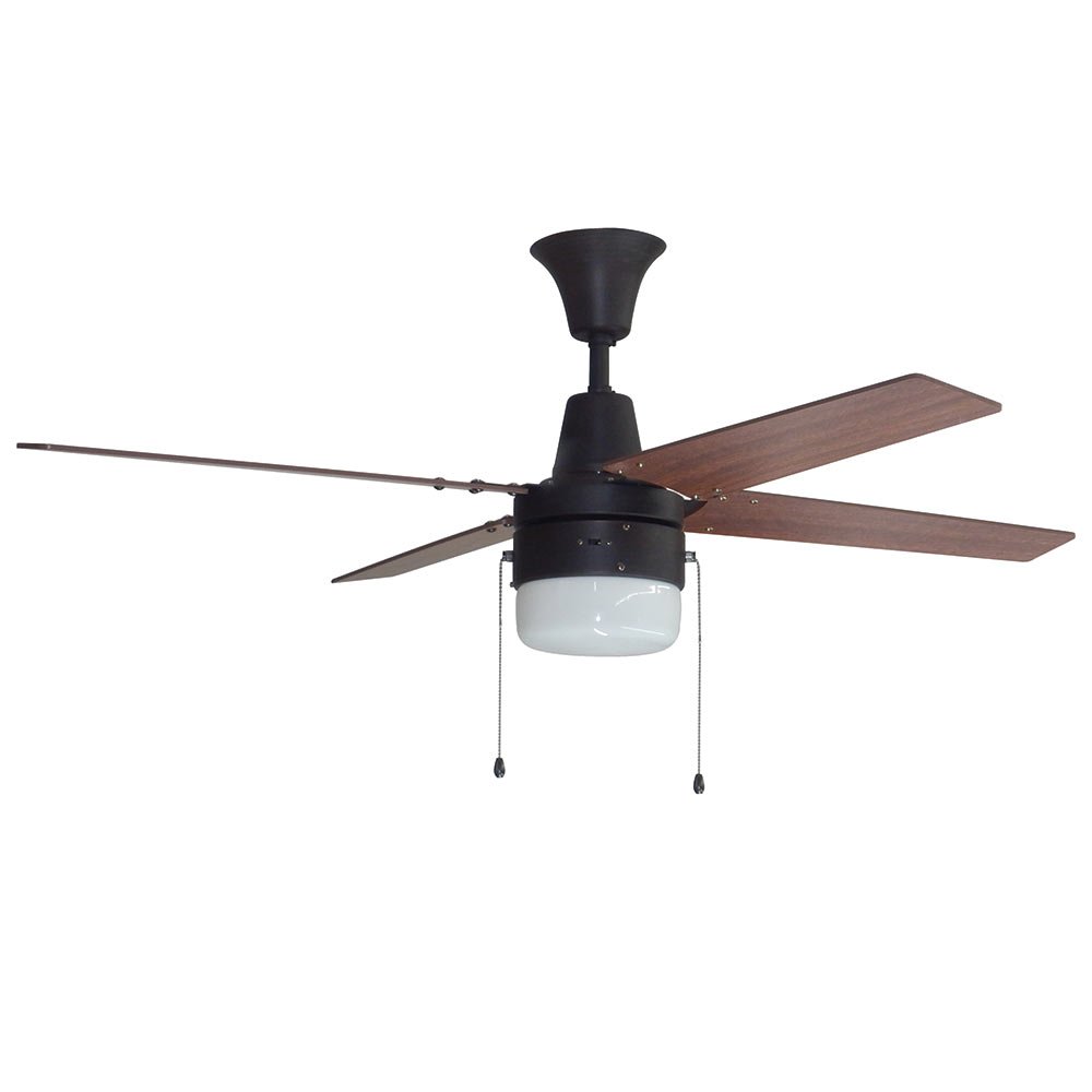 48" Ceiling Fan in Aged Bronze Brushed