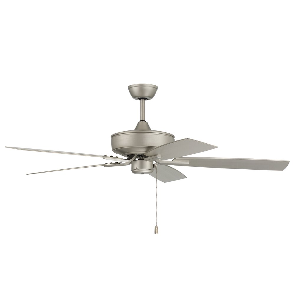 52" Outdoor Pro Plus Fan With Blades In Painted Nickel