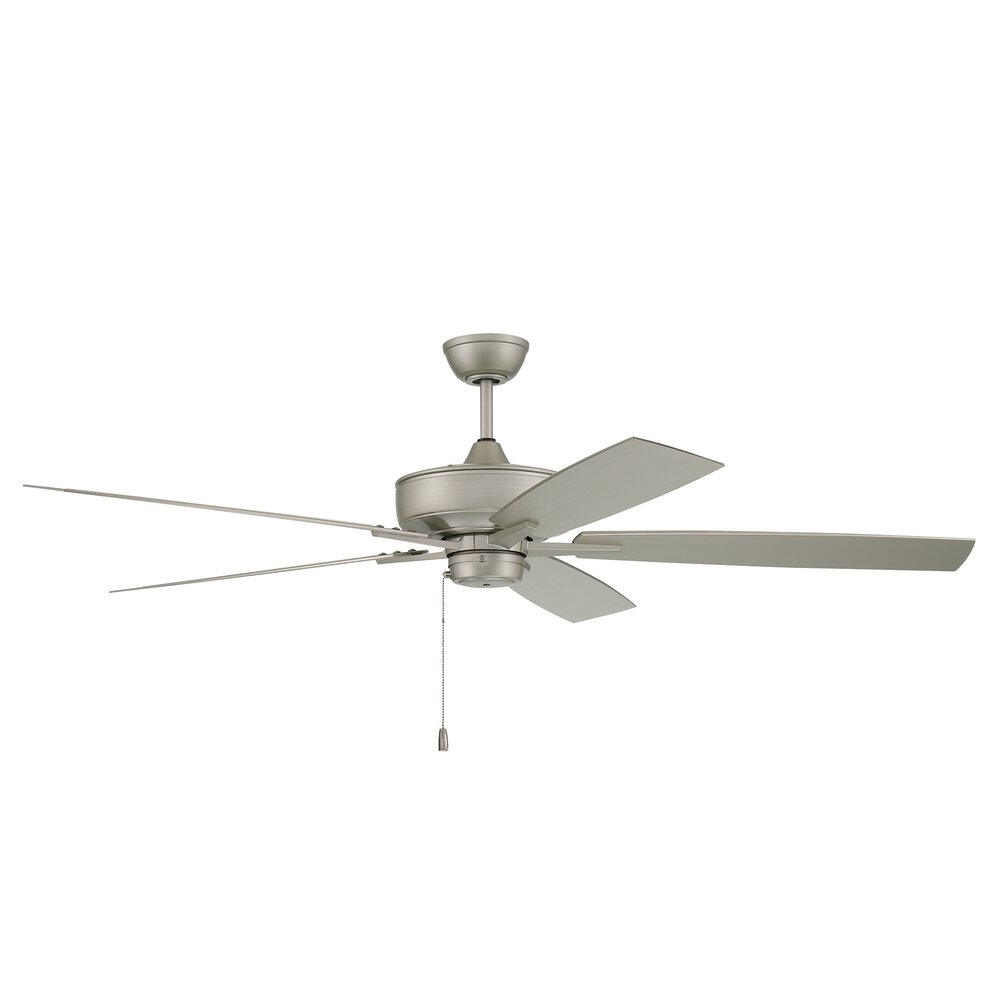60" Outdoor Super Pro Fan With Blade In Painted Nickel