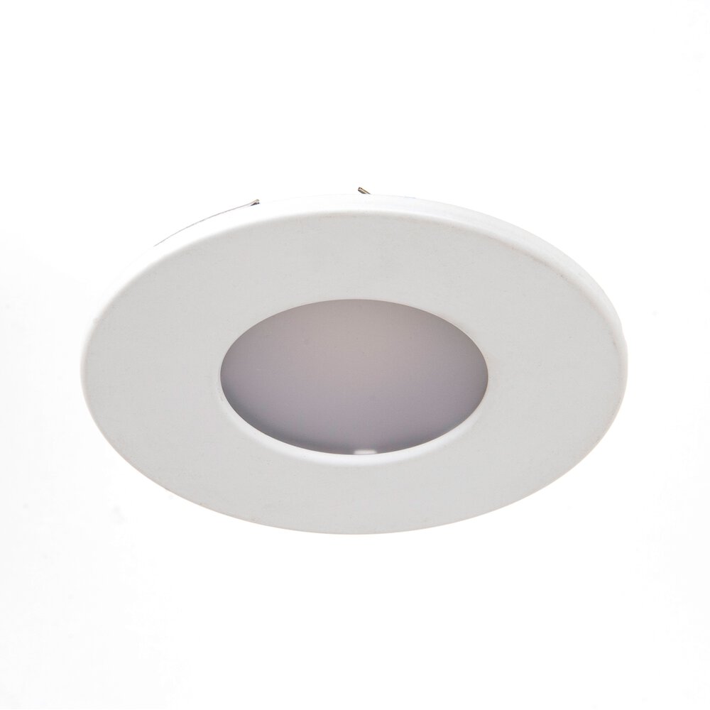 Low Profile 1 Light 5" LED Flushmount in White