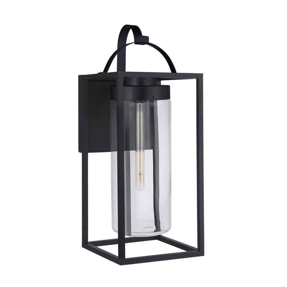 1 Light Extra Large Outdoor Wall Mount in Midnight