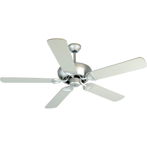 52" Ceiling Fan with Outdoor Plus Blades in Brushed Nickel