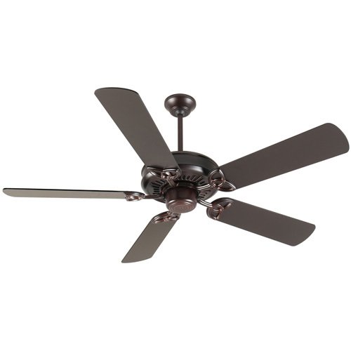 52" Ceiling Fan with Plus Blades in Oiled Bronze