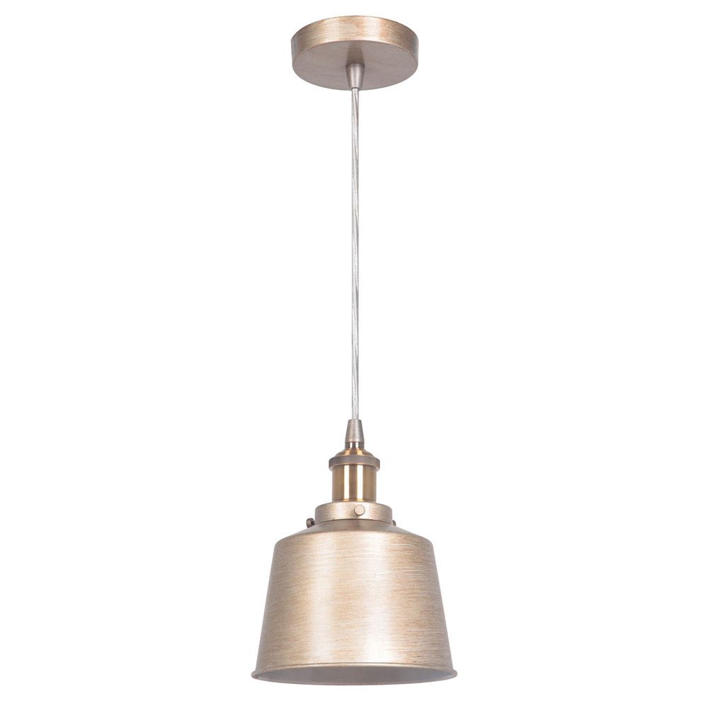 1 Light Mini Pendant in Gold Twilight and Patina Aged Brass