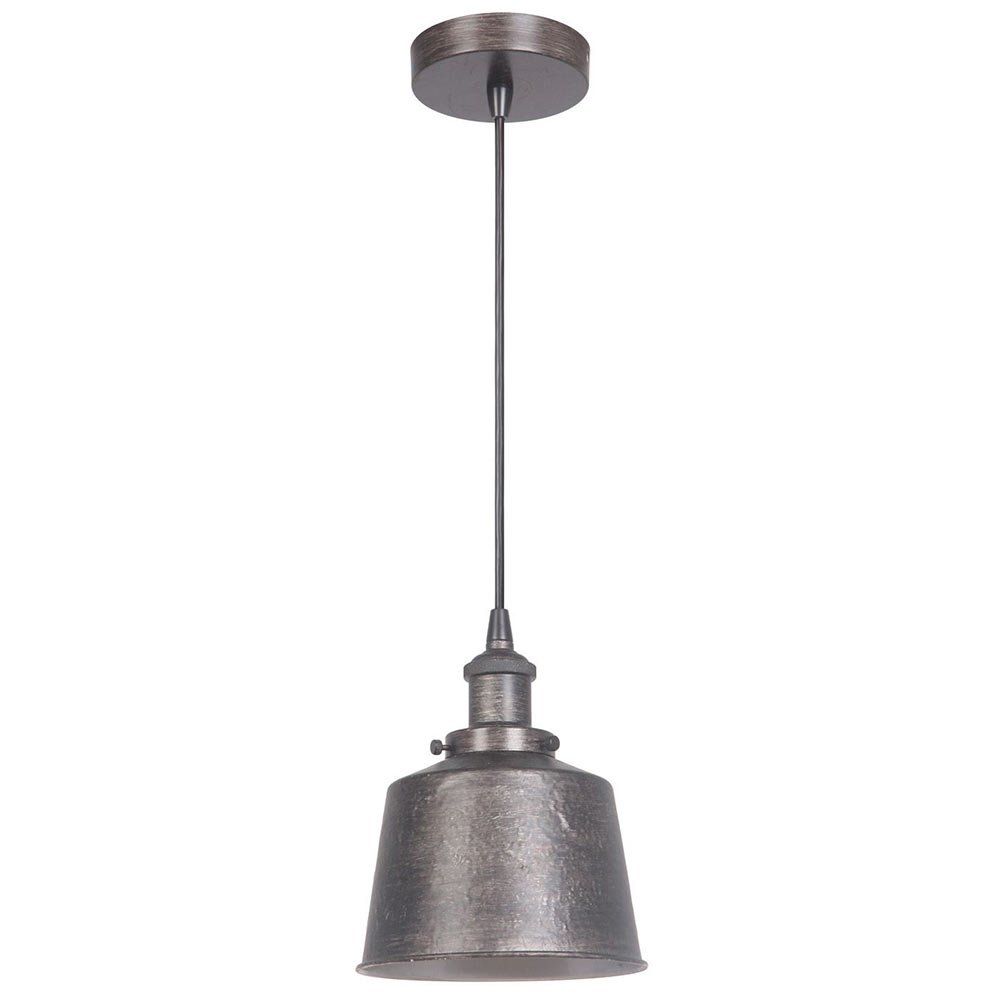 1 Light Mini Pendant in Natural Iron and Vintage Iron