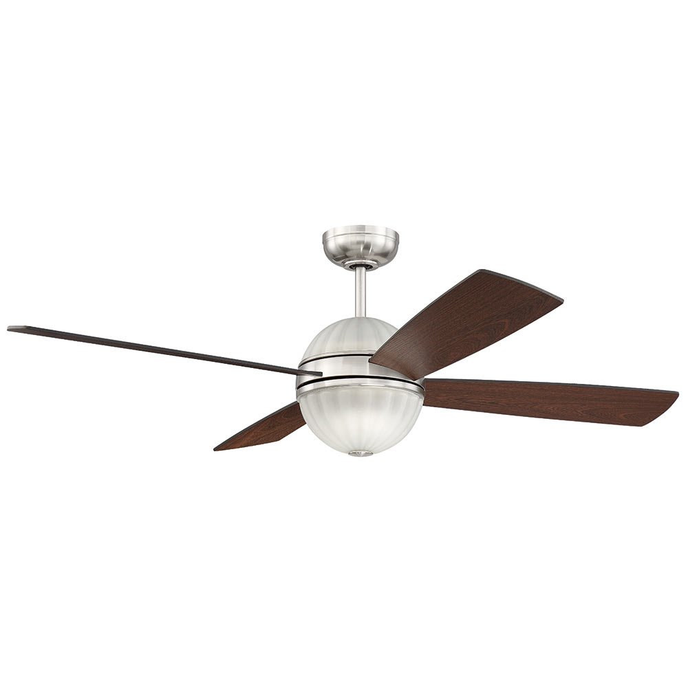 52" Ceiling Fan in Brushed Polished Nickel