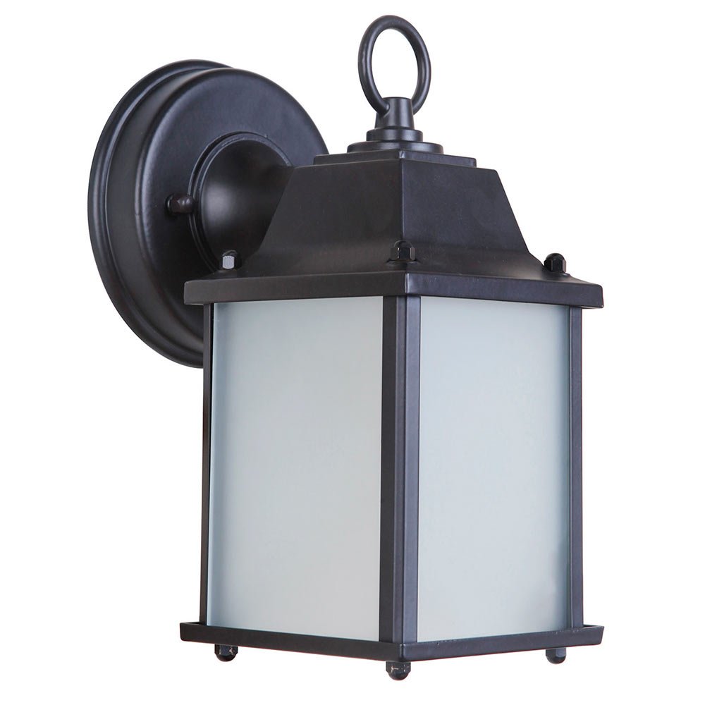 LED Outdoor Lantern, Oiled Bronze in Oiled Bronze