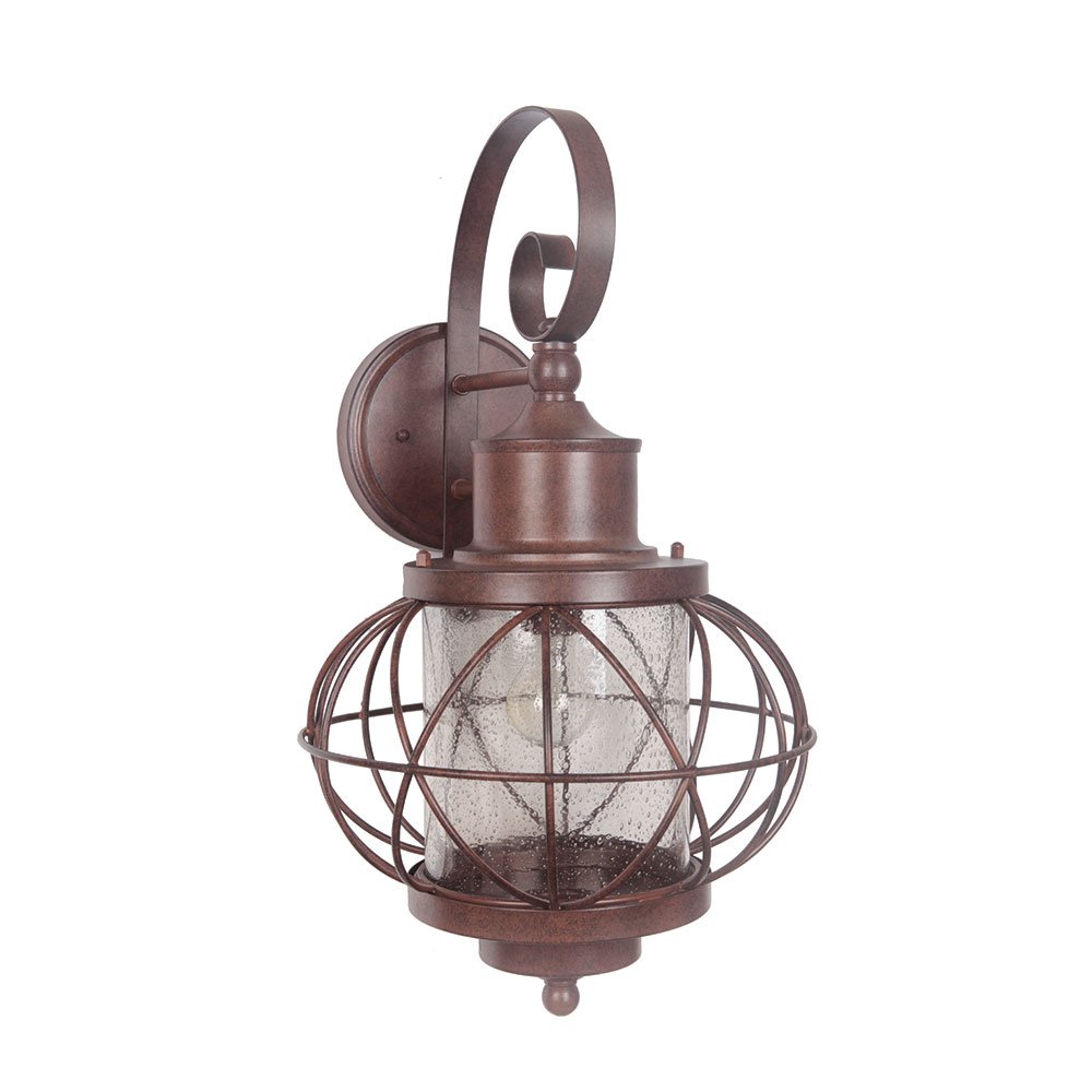 1 Light Extra Large Wall Mount in Aged Bronze