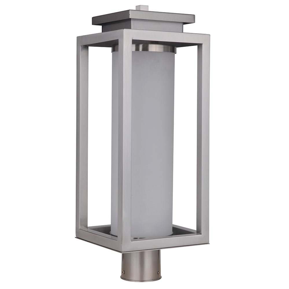 Large LED Post Mount in Stainless Steel