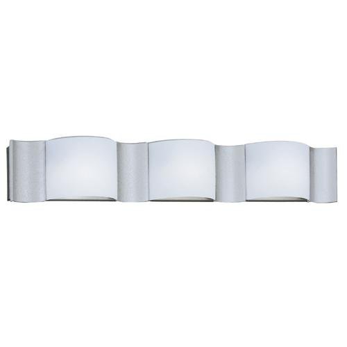 Interior Bath / Vanity / Wall Sconce in Silver Sand with Frosted