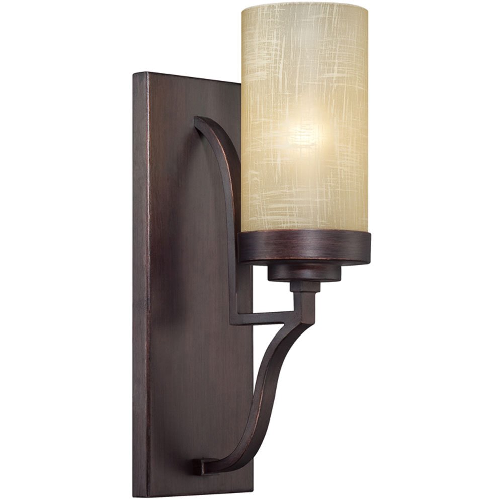 Wall Sconce in Tuscana with Antique Linen