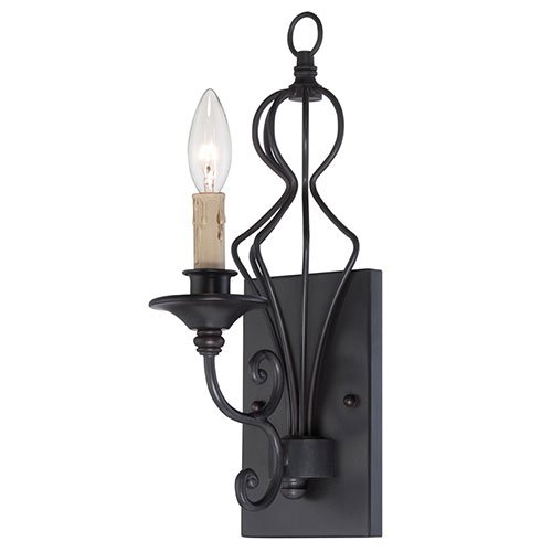 Wall Sconce in Natural Iron