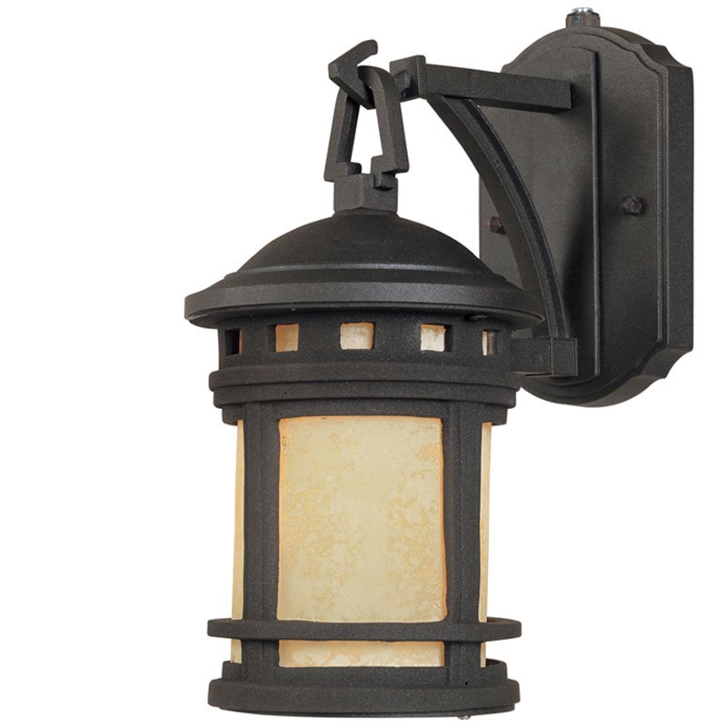 5" Wall Lantern - Energy Star in Oil Rubbed Bronze with Amber