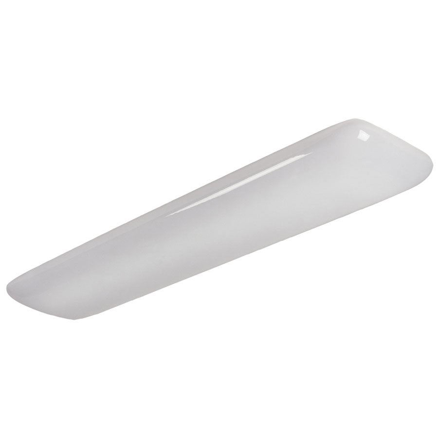 11" Cloud Fluorescent Flushmount in White with Acrylic Lens