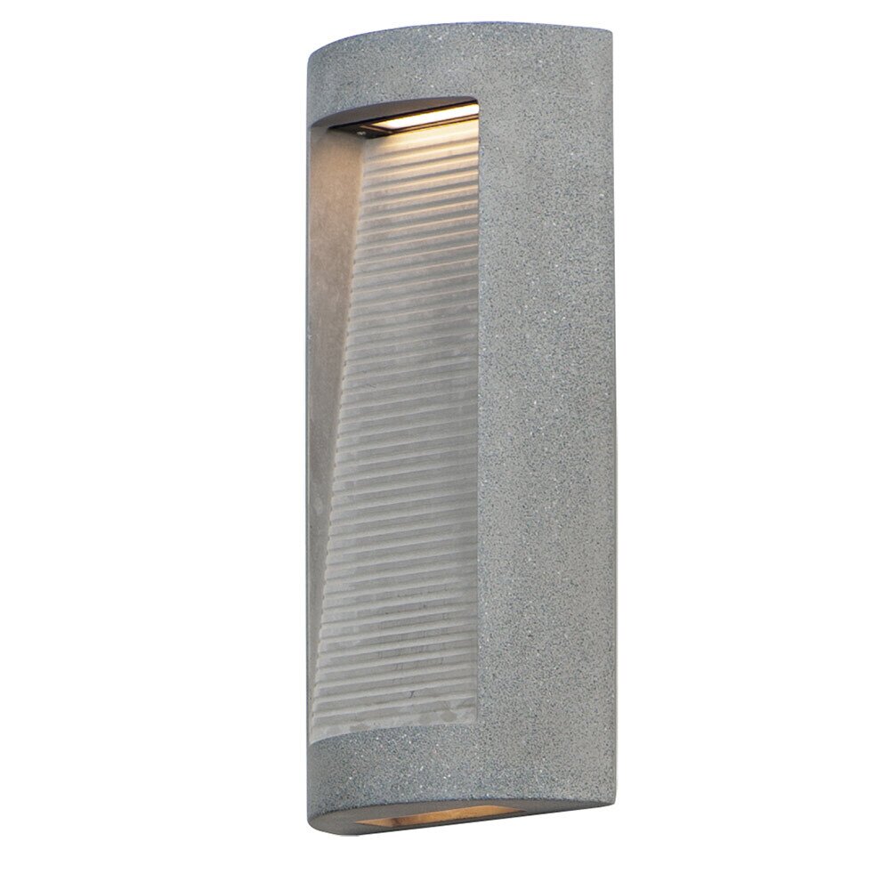 Medium LED Outdoor Wall Sconce in Greystone