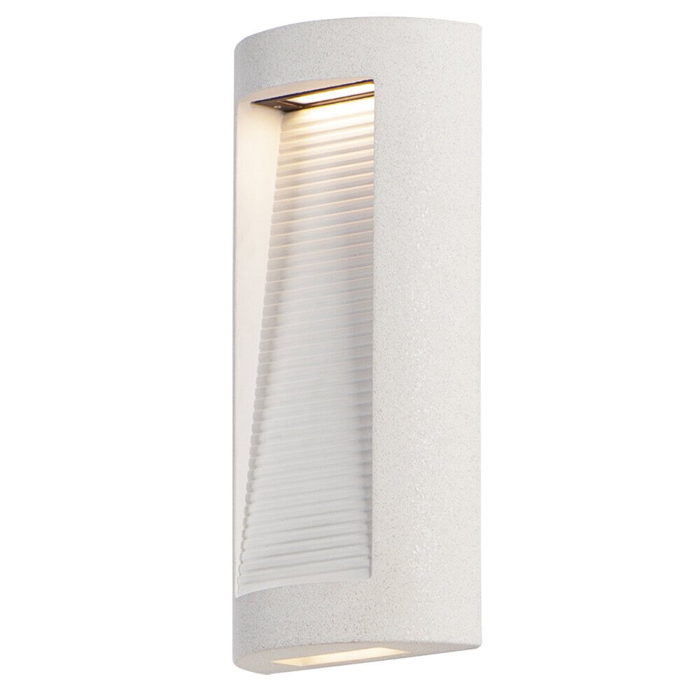 Medium LED Outdoor Wall Sconce in Sandstone