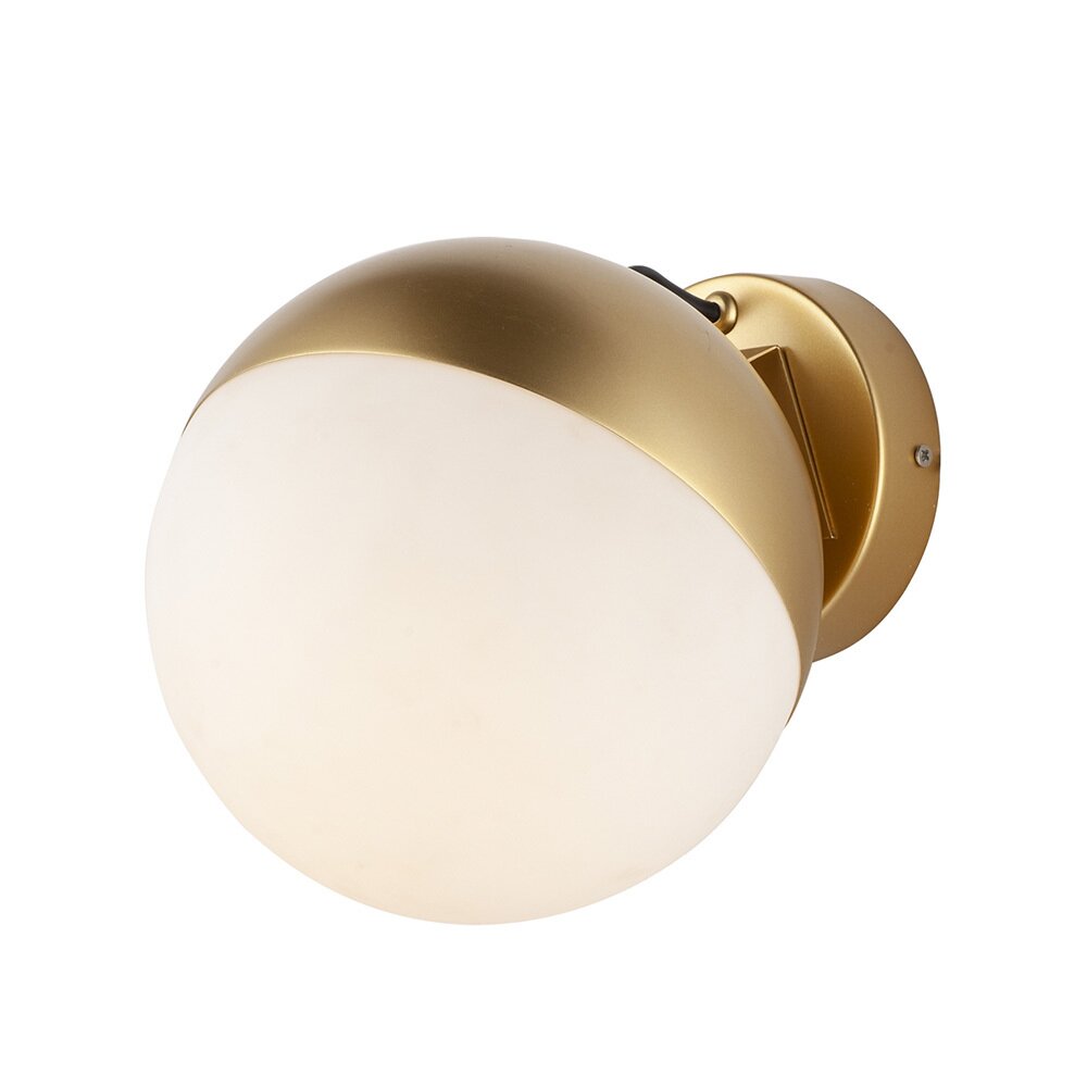 LED Wall Sconce in Metallic Gold