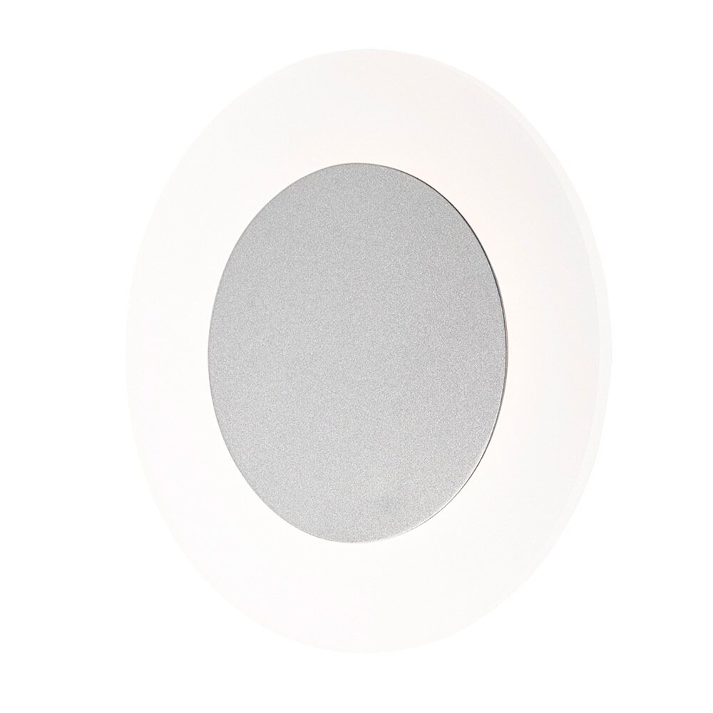 Flush Mount/Wall Sconce in Matte Silver