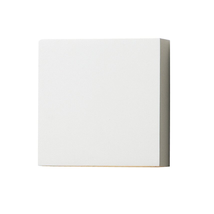 4.75" LED Outdoor Wall Sconce in White