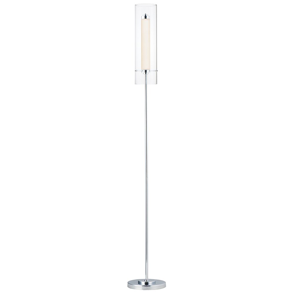Floor Lamp in Polished Chrome