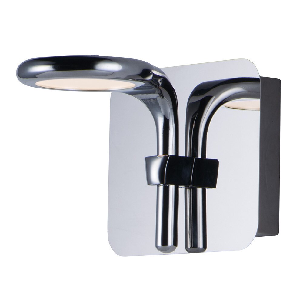 1-Light LED Wall Sconce in Polished Chrome