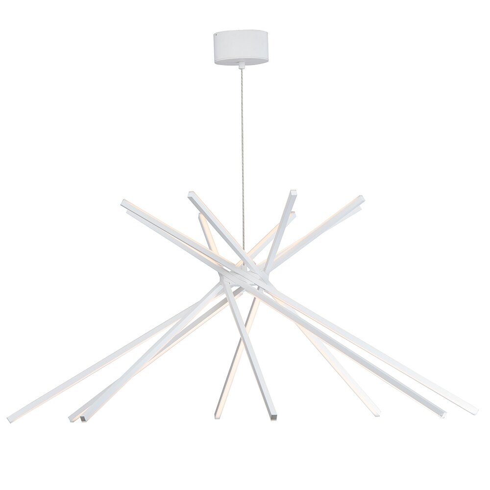 Aster 8-Light LED Pendant in White