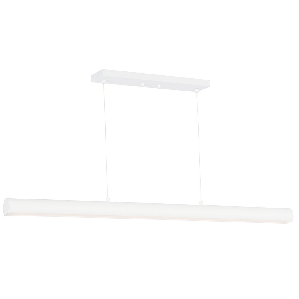 47" LED Pendant in White