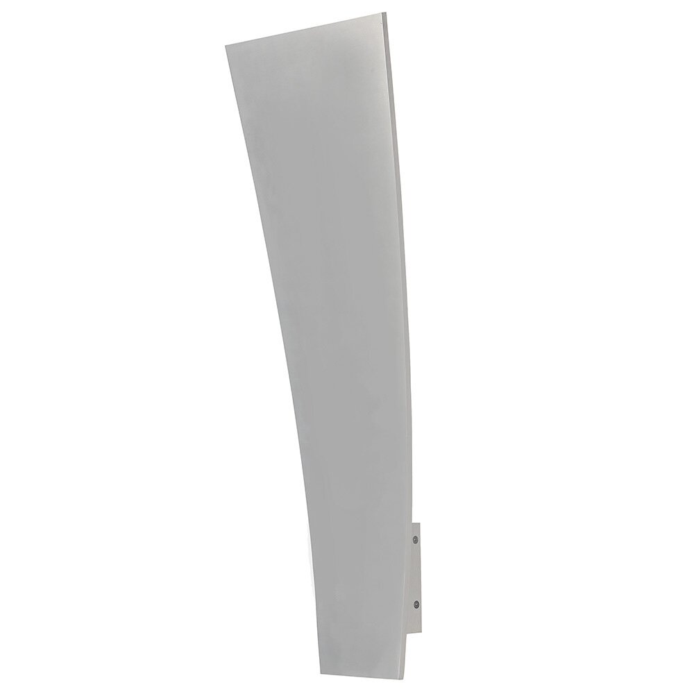 Prime LED Outdoor Wall Sconce in Satin Aluminum