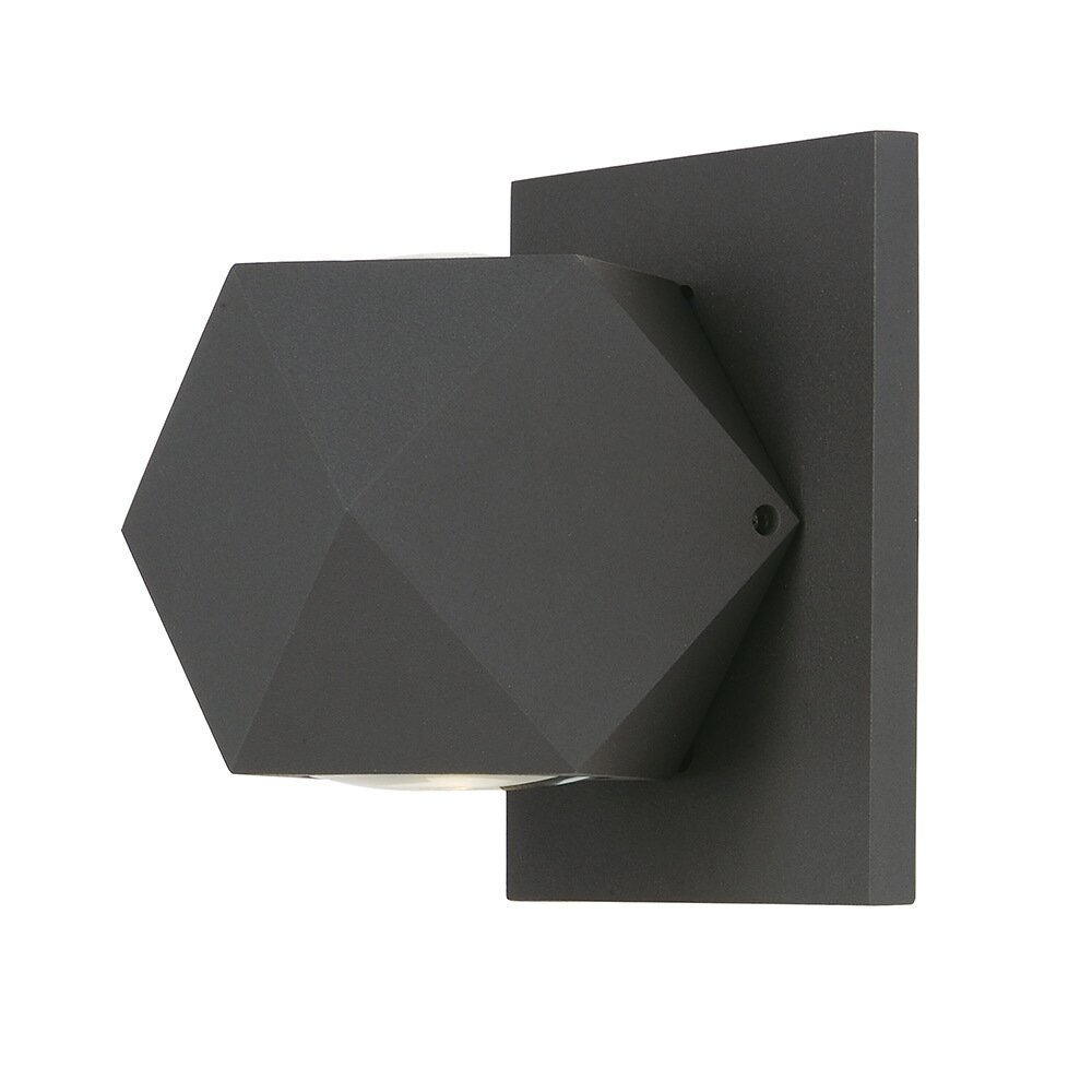 Elemental LED Outdoor Wall Sconce in Bronze