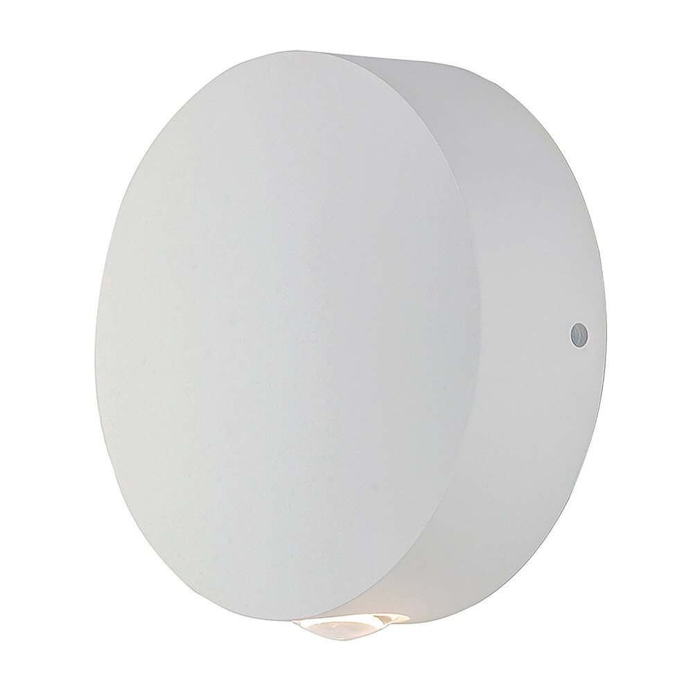 Glint LED Outdoor Wall Sconce in White