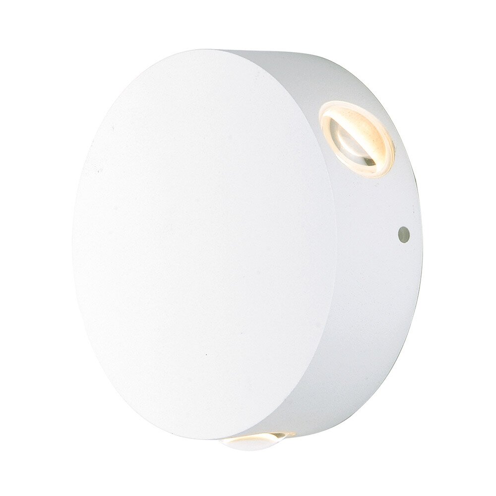 Glint LED Outdoor Wall Sconce in White