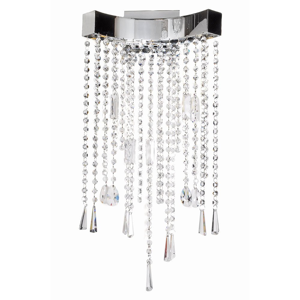Triple Wall Sconce in Polished Chrome