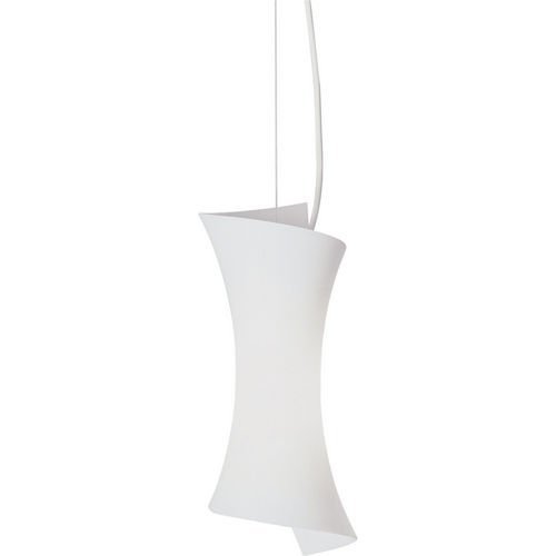 5 1/2" 1-Light Pendant in Satin Nickel with Frost White Glass