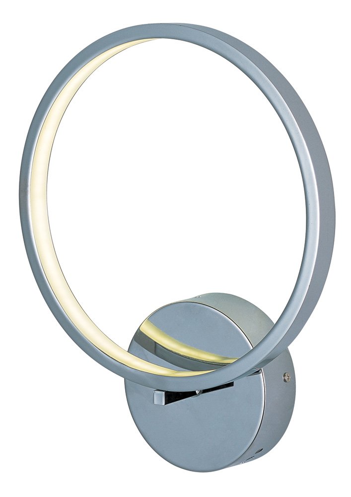 Hoops LED Wall Sconce in Polished Chrome