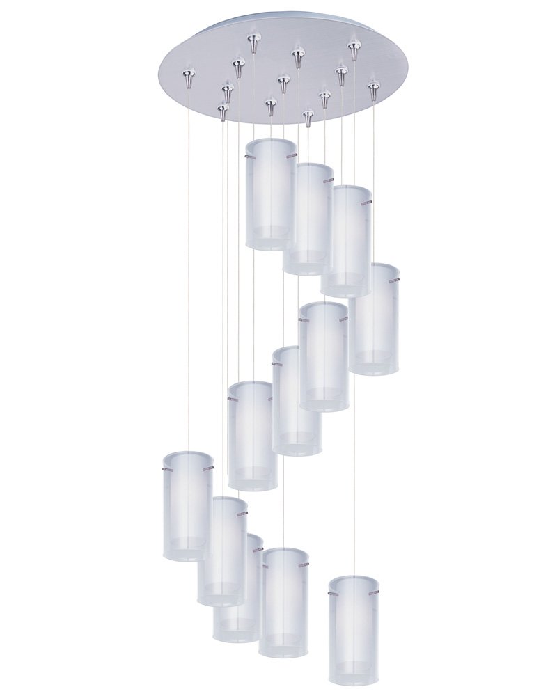 Frost 13-Light RapidJack Pendant and Canopy in Satin Nickel