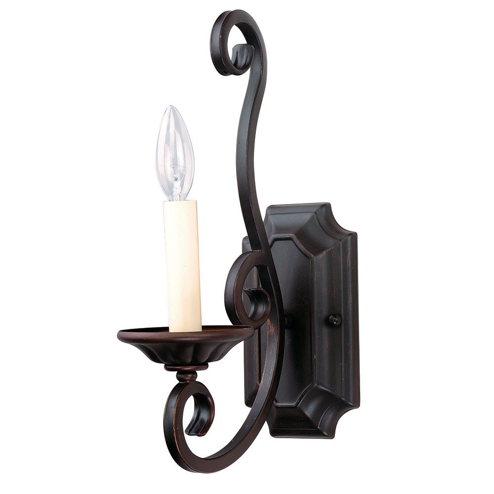 7" 1-Light Wall Sconce in Oil Rubbed Bronze