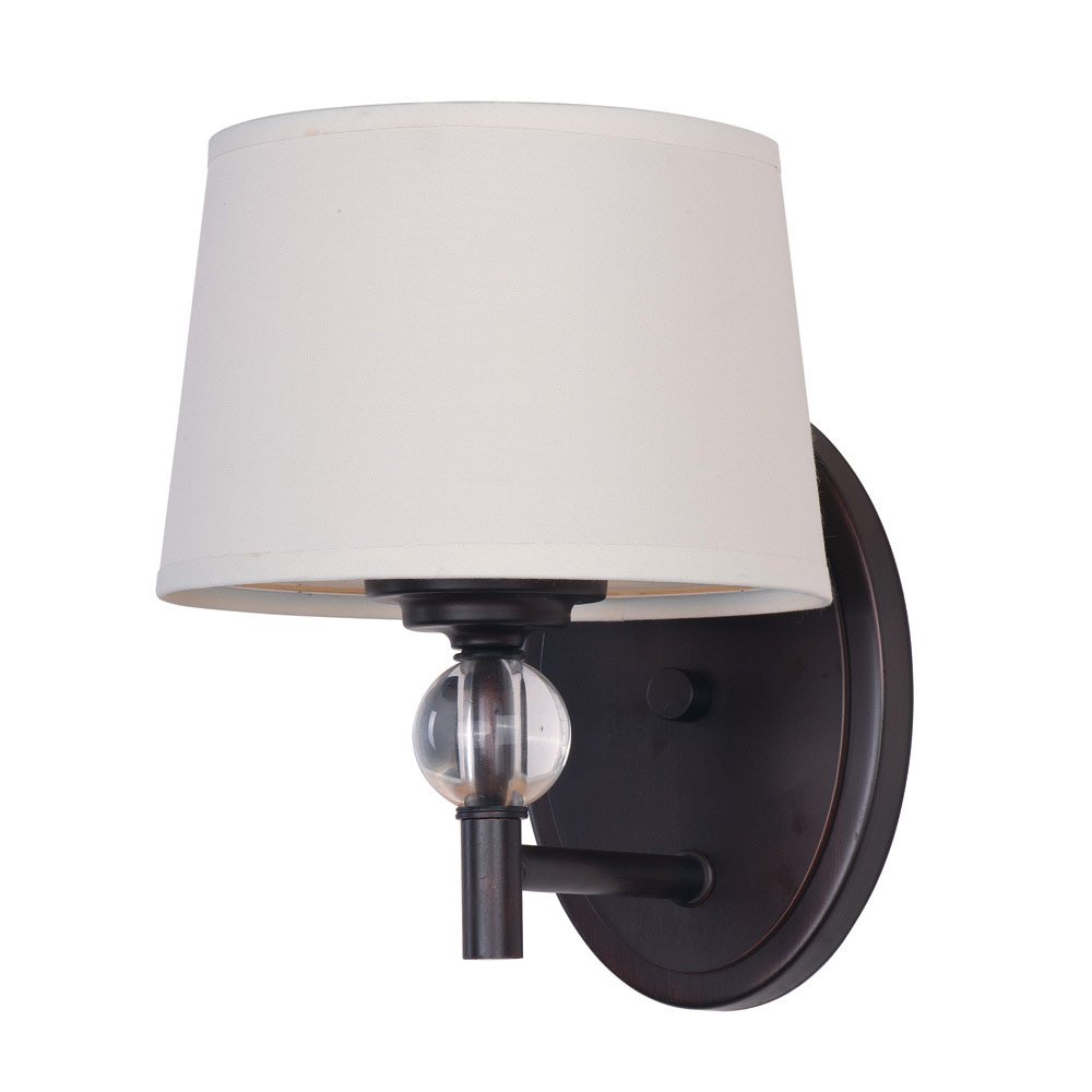 Single Light Wall Sconce in Oil Rubbed Bronze