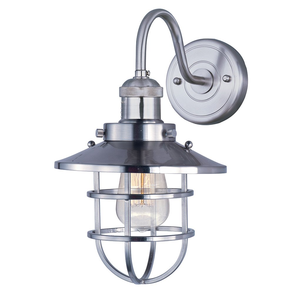 Wall Sconce in Satin Nickel