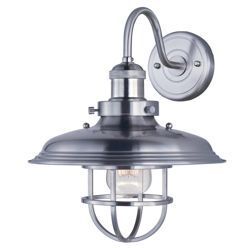 Wall Sconce in Satin Nickel
