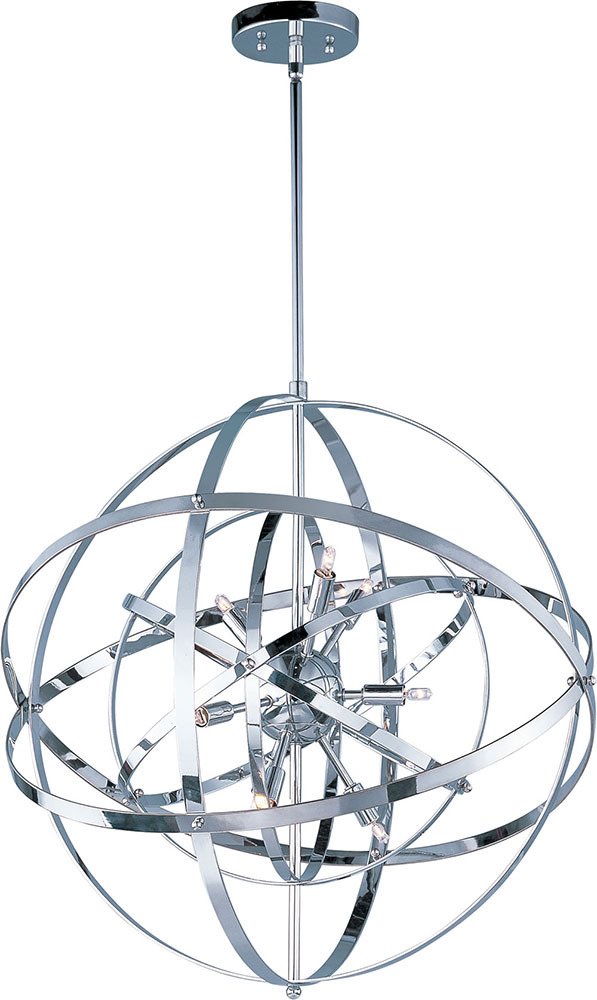 Sputnik 9-Light Pendant in Polished Chrome