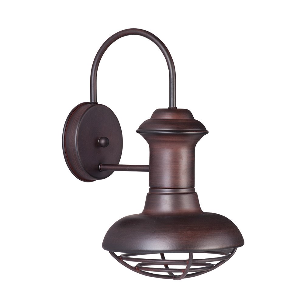 Outdoor Wall Lantern in Oriental Bronze