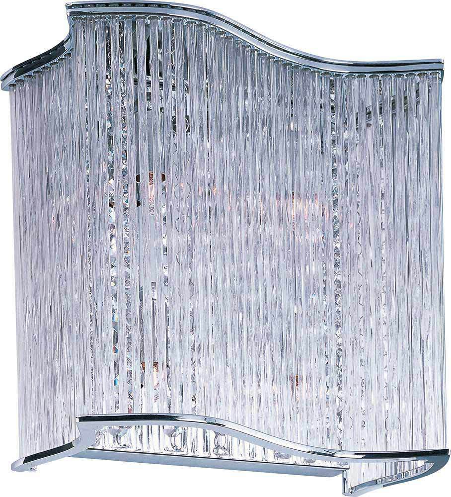 Swizzle 4-Light Wall Sconce in Polished Chrome