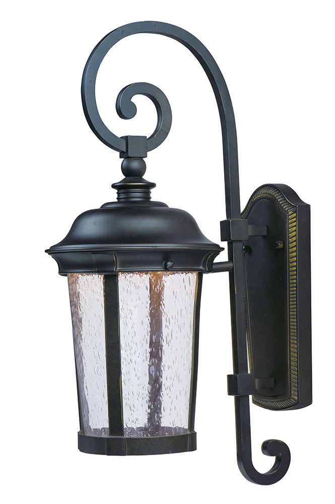 Dover LED Outdoor Wall Lantern in Bronze